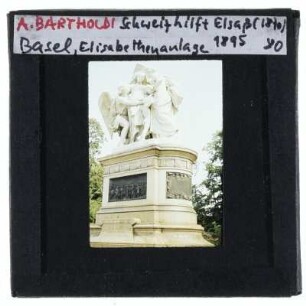 Basel, Bartholdi, Strassburger Denkmal