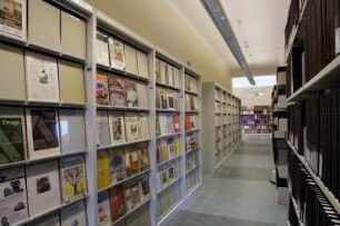 Sächsische Landesbibliothek - Staats- und Universitätsbibliothek Dresden, Zweigbibliothek Medizin. Zeitschriftenablage