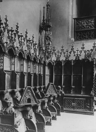 Blaubeuren, Chorgestühl, ehem. Benediktiner-Klosterkirche; Syrlin, Jörg (d. J.)