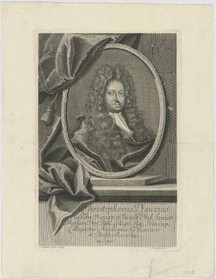 Bildnis des Christophorus Pfauzius