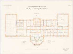 Tierärztliche Hochschule Hannover Anatomisch-Pathologisches Institut: Grundriss Keller 1:100