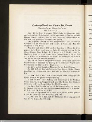 Stellungskämpfe am Chemin des Dames
