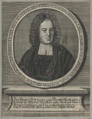 Bildnis des Gottfried Arnold