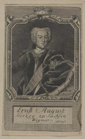 Bildnis des Ernst August, Herzog von Sachsen-Weimar