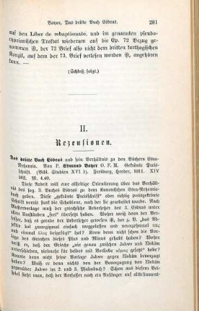 281-283 [Rezension] Bayer, Edmund, Das dritte Buch Esdras und sein Verhältnis zu den Büchern Esra-Nehemia