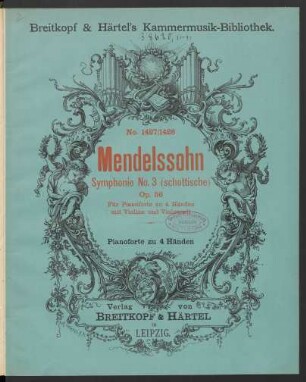 Symphonie No. 3 (schottische)