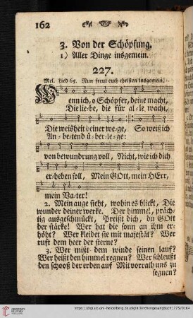 3. Von der Schöpfung (227 - 231)
