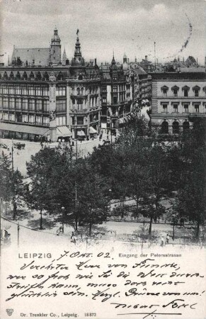 Leipzig: Eingang der Petersstrasse