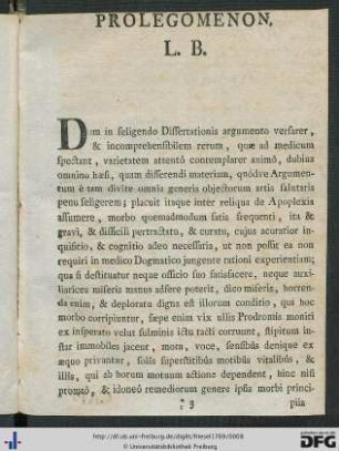 Prolegomenon.