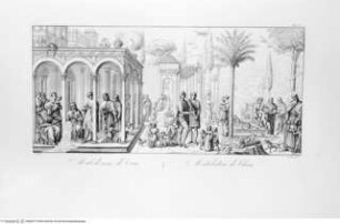 Pitture a fresco del Camposanto di Pisa disegnate da Giuseppe Rossi ed incise dal Prof. Cav. G.P. Lasinio Figlio Firenze Tipografia all' insegna di Dante 1832Die Verfluchung des Ham - Pitture a fresco del Camposanto ... 1832