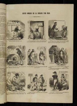 Revue comique de la semaine par Cham