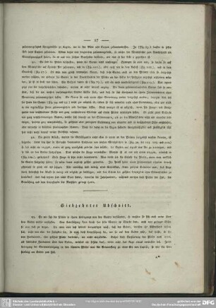 Siebzehnter Abschnitt