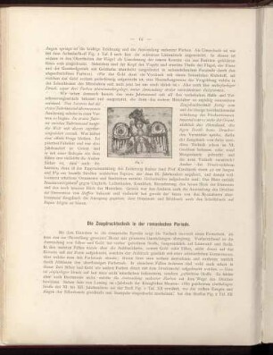 Die Zeugdrucktechnik in der romanischen Periode
