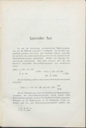 Spezieller Teil.