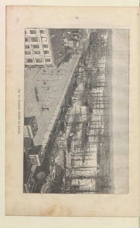 Fig. 11. Hamburg ( Ansicht des Hafens)