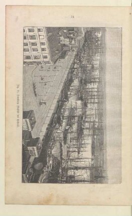 Fig. 11. Hamburg ( Ansicht des Hafens)