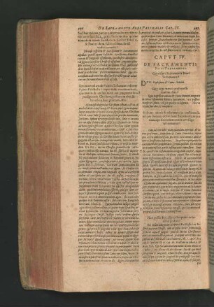 CAPUT IV. DE SACRAMENTIS NOVI TESTAMENTI.