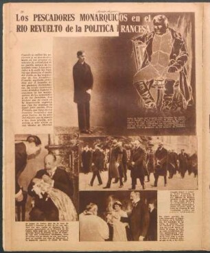 Los pescadores monárquicos en el Río revuelto de la política francesa [Fotografías]
