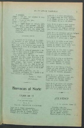¿Olvido?