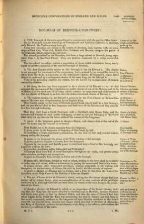 Report of the commissioners appointed to inquire into the municipal corporations in England and Wales, Appendix 3. 1835