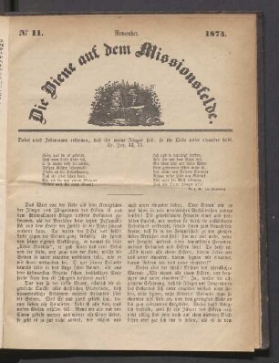 N° 11. November. 1874