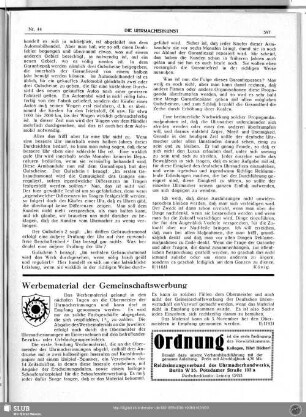 Werbematerial der Gemeinschaftswerbung