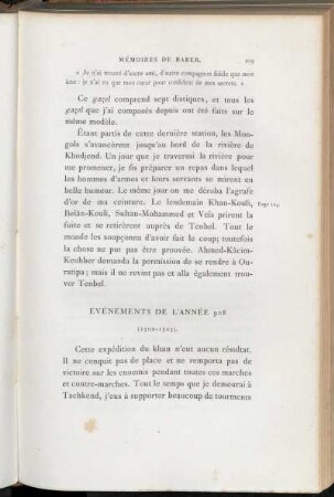 Chapitre X. Événements de l'année 908 (1502-1503)