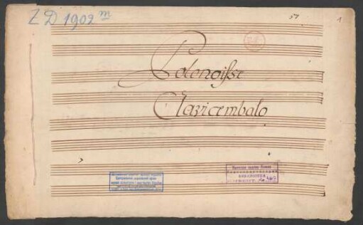 10 Polonaisen; cemb