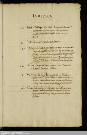 Bl. 127-128'. Iuridica [lat.]