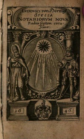 Stella notariorum nova radiis septem corruscans