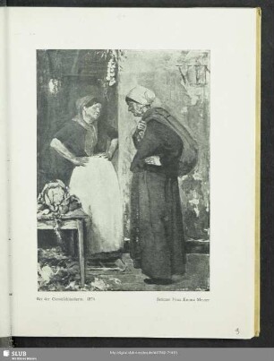 Bei der Gemüsehändlerin. 1874