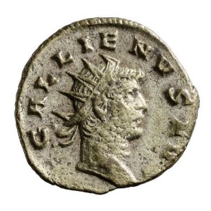 Münze, Antoninian, 260 - 268 n. Chr.