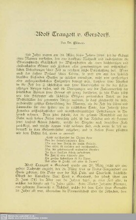 Adolf Traugott v. Gersdorff