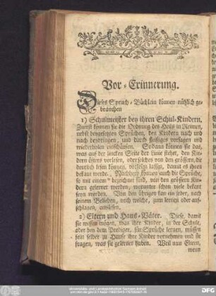 Vor-Erinnerung.