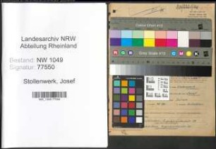 Entnazifizierung Josef Stollenwerk , geb. 22.06.1897 (Technischer Angestellter)