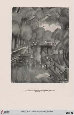 Aquarelle und Graphik von Otto Lange