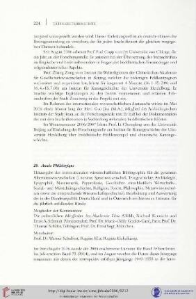 20. Année Philologique