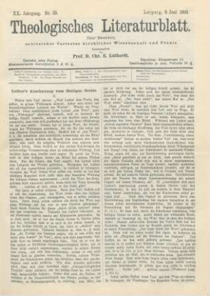 265-269 Luther's Anschauung vom Heiligen Geiste
