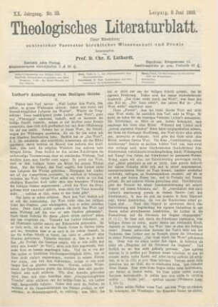 265-269 Luther's Anschauung vom Heiligen Geiste