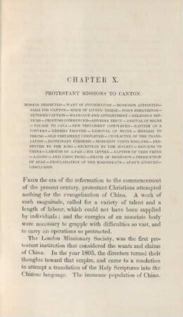 Chapter X. Protestant mission to Canton