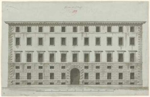 Fischer, Carl von; München; Stadtpalais - Ansicht