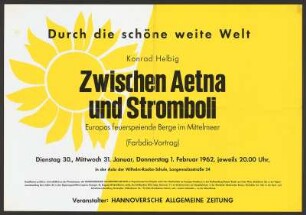 Zwischen Ätna und Stromboli. Europas feuerspeiende Berge im Mittelmeer