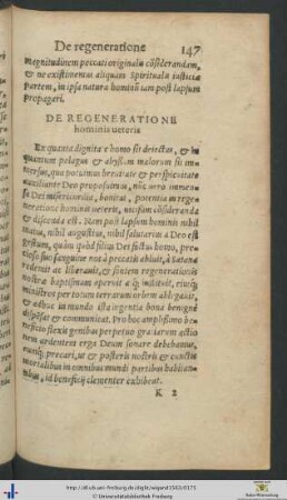 De Regeneratione hominis veteris