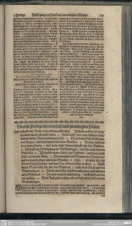 Die Predigten über den sechs und zwantzigsten Psalm