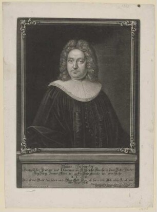 Bildnis des Esaias Schneider