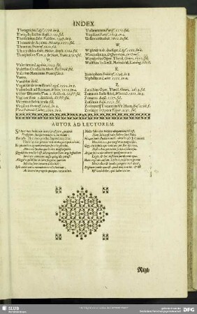 Autor Ad Lectorem