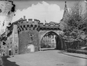 Merseburg. Krummes Tor (Neubau 1888)