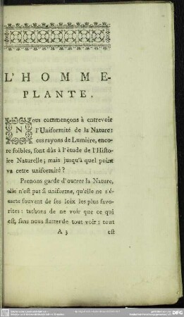 L' Homme Plante