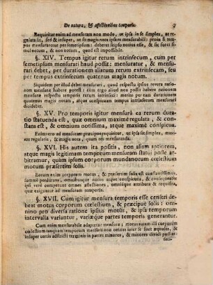 Consideratio physica temporis