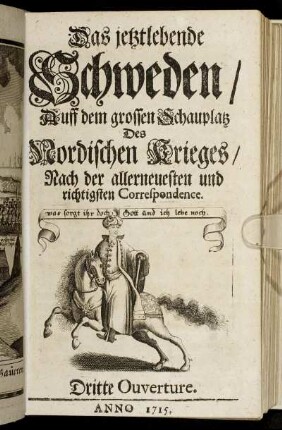 Dritte Ouverture. Anno 1715.